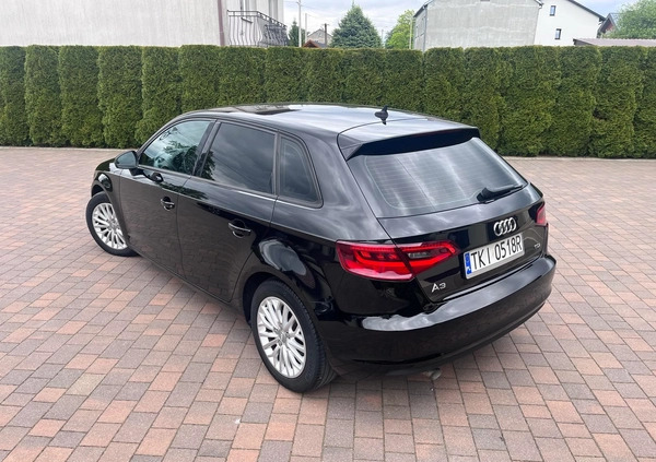 Audi A3 cena 48900 przebieg: 188000, rok produkcji 2014 z Goniądz małe 631